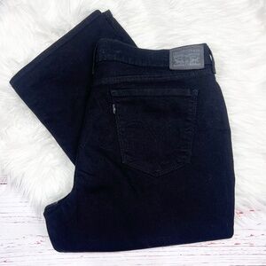 👖|•LEVI'S•| Jet Black 505 Straight Leg Jeans Size 33👖